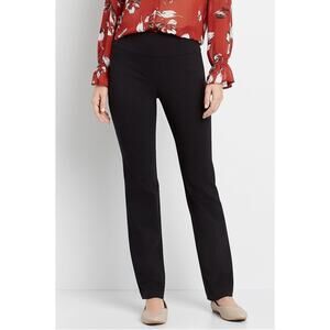 NWT Maurice’s Pull-on Bengaline Stretch Bootcut Pants Women's Medium Tall Career